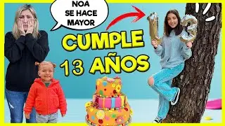 🥳 NOA CUMPLE 13 AÑOS 🥰 FIESTA en FAMILIA a NUESTRA HIJA ADOLESCENTE 🤪 VLOGS
