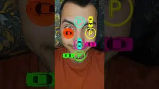 Car parking color match puzzle game #cargames #cars #carparking #parkinggame #shortsgame #game