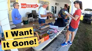 EXCITING Garage Sale Find RIGHT OFF THE RIP!