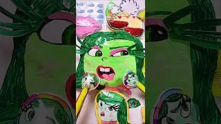 DISGUST Skincare &hearts;️INSIDE OUT 2#asmr #shorts #satisfying #tutorial #handmade #diy #satisfying
