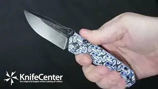 Remette Knives RT-Rhino Button Liner Lock Front Flipper Knife