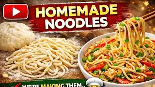 Homemade Noodles Recipe | Step-by-Step Noodle Making at Home | Professor in the Kitchen 
