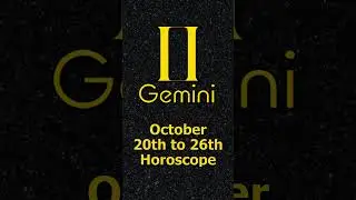 ♊️Gemini Zodiac Astrology Horoscope October 20 to 26 2025 #astrology #horoscope