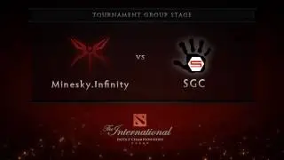 Minesky.Infinity vs SGC - Group Stage - Dota 2 International