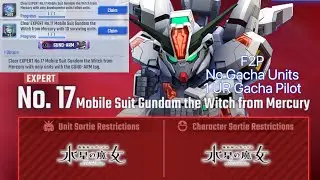 SD Gundam G Gen Eternal Eternal Road: MSG the Witch from Mercury (EXPERT) (F2P) (GUND-ARM Tag Only)