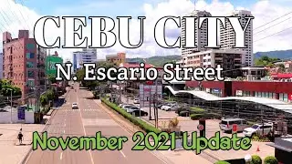CEBU CITY IN ESCARIO STREET DURING COVID-19 NOVEMBER 2021 UPDATE VLOG #29 🇵🇭