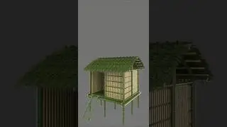 BAMBOO HOUSE#diybamboo #bamboobuild #BAMBOOHOUSE #diybamboo #bamboobuild #diyshorts