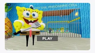 Minay bermain Squarepants PRISON Run || Roblox