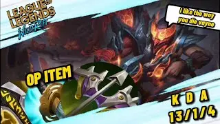 LOL WILD RIFT: PATCH 2.4 C &bull; SEASON 3 &bull; OP JHIN W/💯% CRIT
