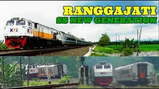 🔰1/3 PASUKAN KERETA API MELINTAS KUTOARJO DARI PAGI HINGGA SORE, RANGGAJATI SS NEW GENERATION