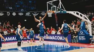 Heroes highlights One handed dunk Cork