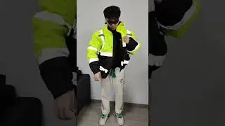 ProtectX Zippered High Visibility Winter/Fall Hoodie Safety Reflective Safetyjacket
