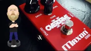 Maxon OD808X Overdrive &mdash; демонстрация