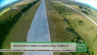 Uni&scaron;tavanje mina u kompleksu aerodroma &bdquo;Dubinje&ldquo; Sjenica