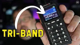Radioddity GS-10B &mdash; это трехдиапазонный портативный любительский радиоприемопередатчик!