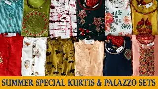 Exclusive Summer Special Kurtis, Straight Cut & Palazzo Sets Starts From Rs.430/-