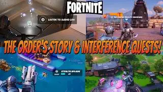 Fortnite The Order's Story and Interference quests Storyline!