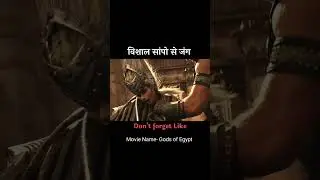 Goddess vs giant snake movie explained in Hindi short horror story #shorts