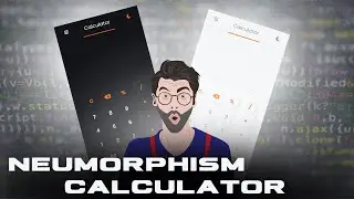 Master Neumorphism Calculator in JS, HTML, CSS | Step-by-Step Tutorial & Code!
