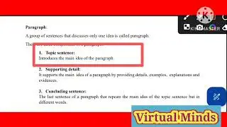 Define letter,word,phrase,sentence & paragraph, topic sentence,supporting detail,concluding sentence