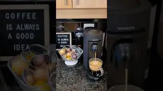 Perfect Cup of Coffee Everytime #asmr #nespresso #satisfying