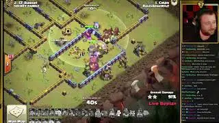 RaidsGoneWild! vs Secret Family in Chasmac Warmup | Best Moments | #clashofclans #roadto1k #twitch