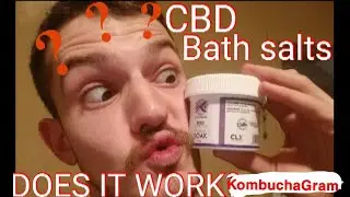 CBD BATH SALTS? Does it work?!