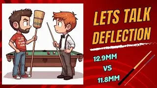 Cue Deflection: Debunking Myths About Cue Shaft Thickness #billiards