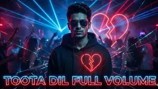 Toota Dil Full Volume (Official Video) | New Hindi Breakup Party Song 2025