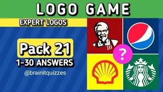 Logo Game, Expert logos. Pack 21 answers. #logogame