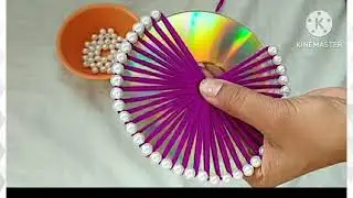 #DIY CD craft easy ideas#waste CD reuse ideas.
