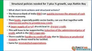 Structural policies needed for 7 plus percent growth | 4 dec