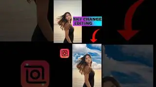 🌄 Sky Change Photo Editing Using InShot App | Easy & Stunning Results! ✨ #shorts