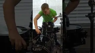 DAY 8 - The RACK TOM | Building my LARGE drumset one piece at a time #pdpdrums #drums #music