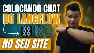 Como colocar Langflow no seu site Tutorial Completo