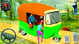 Offroad Tuk Tuk Rickshaw Driving Auto simulator - Android GamePlay