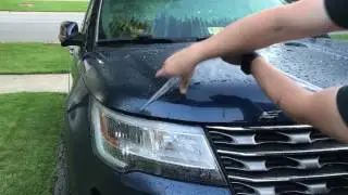 Removal of Road Warrior Plus Temporary Paint Protector