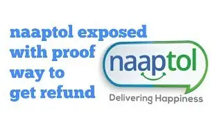Naaptol exposed .and way to get refund voucher