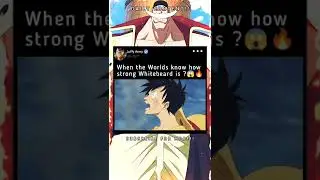 Whitebeard use his Devil Fruit in Marineford 😈🔥 #Onepiece