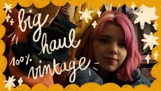BIG HAUL 100% VINTAGE / friperies Paris (freepstar, kiloshop) & vintage kilo market / pocket tiger