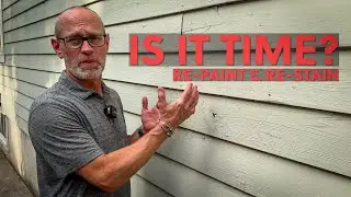 Is It Time To Re-paint or Re-stain Your Wood Sided Home?