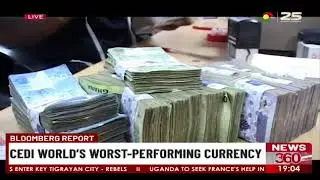 Bloomberg Report: Cedi world's worst performing currency