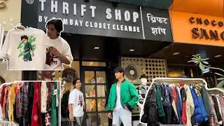 Trending Clothes in Thrift Store| Bandra West| Varsity jackets & Oversized Tshirt in cheapest price|
