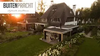 BUITENPRACHT realiseert eikenhouten veranda in prachtige omgeving