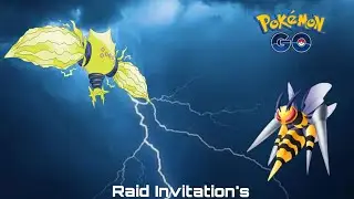 LIVE Pok&eacute;mon GO Mega Beedrill & Regieleki Raids | Remote Raid Invites Available! #pokemongo #live