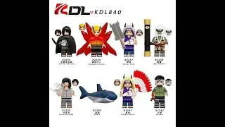 KDL840 Naruto LEGO Minifigures Brick #lego #minifigures