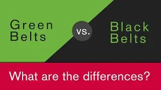 What is the difference between Green Belt and Black Belt?