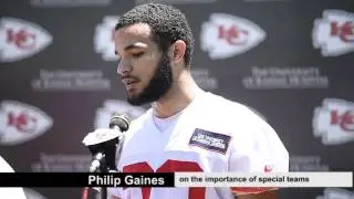 Chiefs CB Philip Gaines on his second year