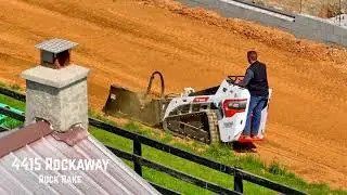 Small Rock Rake Skid Steer Attachment: 44