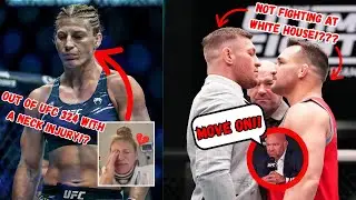KAYLA HARRISON PULLS OUT OF UFC 324!? DANA SAID NO MCGREGOR VS CHANDLER!?
